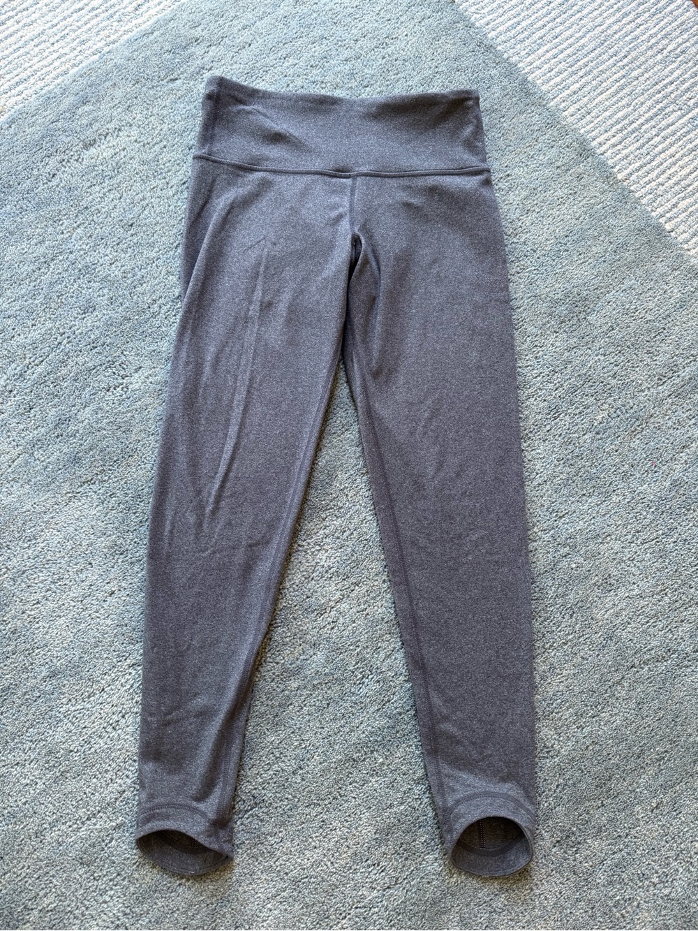 lululemon athletica High-Rise Stretch Leggings - Charcoal
